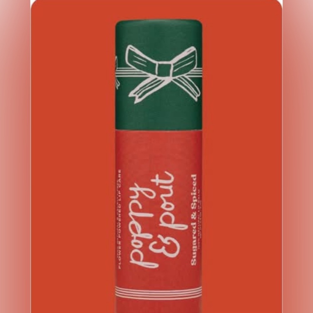 Poppy & Pout Sugared & Spiced Lip Balm